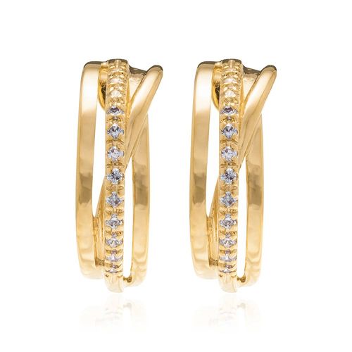 Brincos  JOIA BANHADA OURO 18K