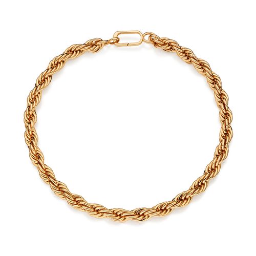 GARGANTILHA FIO BAIANO BANHADA A OURO 18K