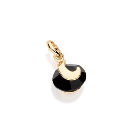 PINGENTE SOLITÁRIO BANHADO A OURO 18K COM CRISTAL