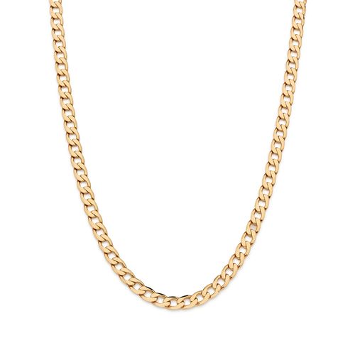 GARGANTILHA GROUMET BANHADA A OURO 18K
