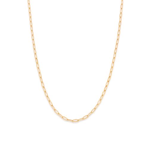 GARGANTILHA BANHADA A OURO 18K