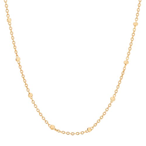 GARGANTILHA BANHADA A OURO 18K