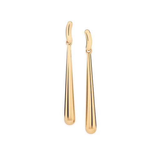 BRINCO GOTA PÊNDULO BANHADDO A OURO 18K