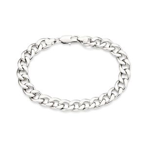 PULSEIRA ELO BATIDO BANHADA A PLATINA